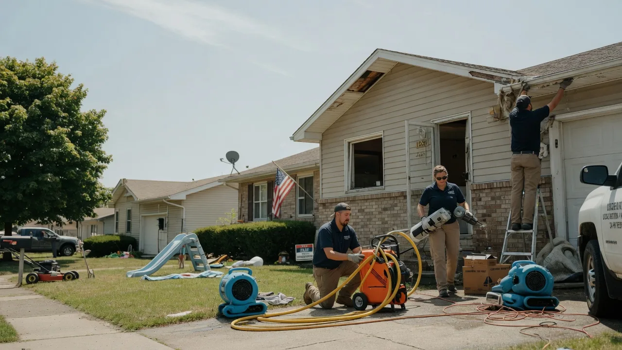 Water Damage Restoration in Harpster, OH near me